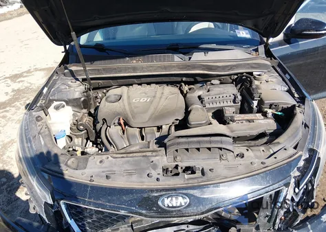 2015 Kia Optima Lx z USA, uszkodzony, nr VIN 5XXGM4A70FG487519